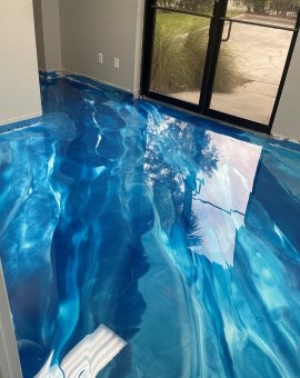 mini SIVI MERMER (LIQUID MARBLE)