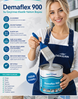 mini DEMAFLEX 900 SU GEÇİRİMSİZ DIŞ CEPHE VE ÇATI YALITIM BOYASI