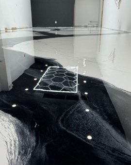 mini SIVI MERMER (LIQUID MARBLE)