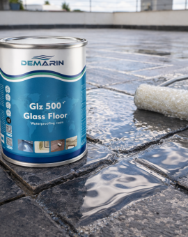 mini GLZ 500 GLASS FLOOR SU YALITIMI